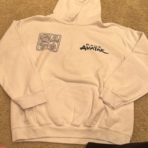White Gildan Avatar Sweatshirt